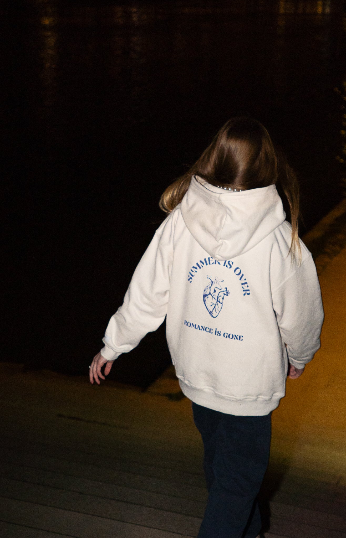 Hoodie Off- White - Soft Romance
